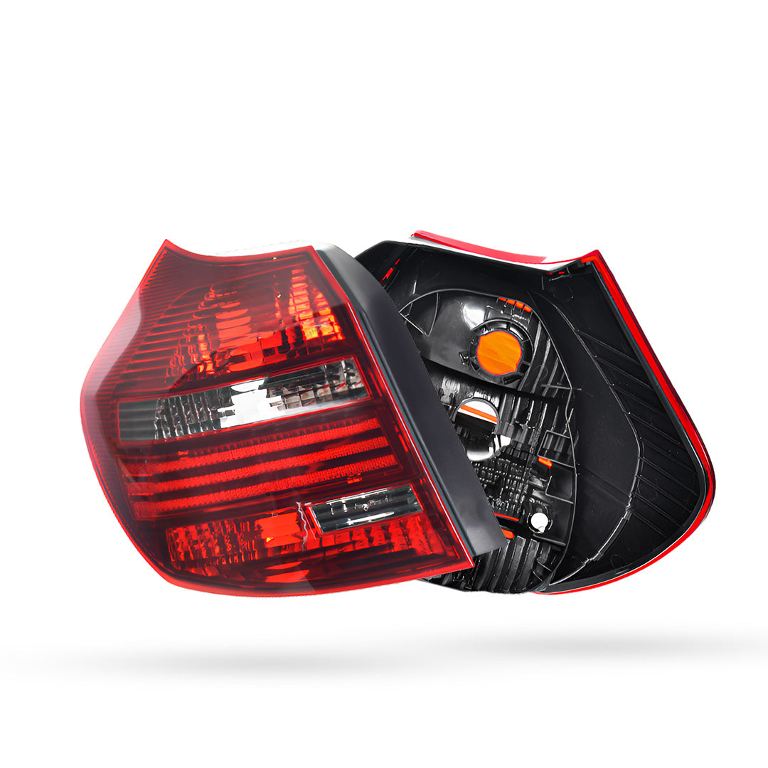 BMW 1 Series E87 (2007 - 2011) No LED Tinted OEM Style Tail Lights LH + RH