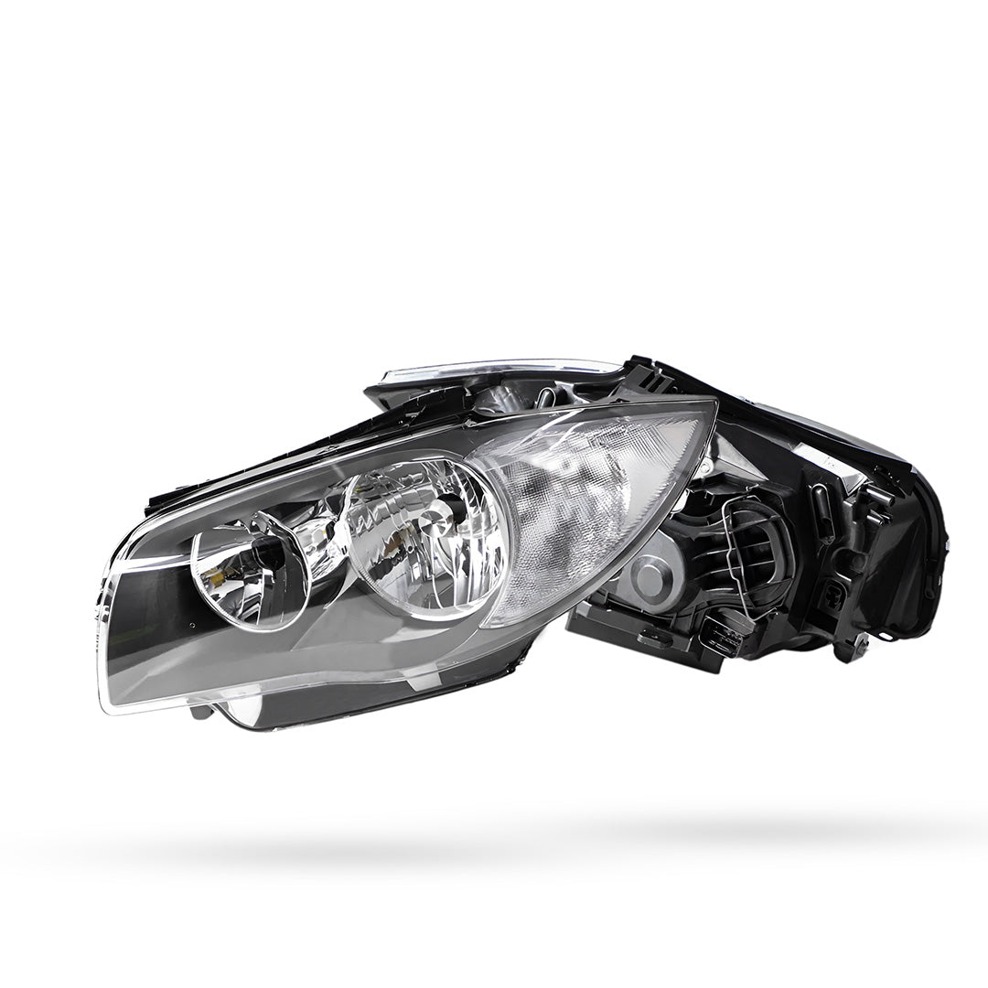 BMW 1 Series E82 / E87 / E88 (2007 - 2009) Halogen OEM Style Headlights LH + RH
