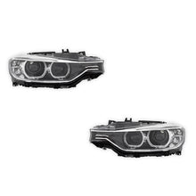 BMW 3 Series F30 / F31 Sedan / Wagon (2012 - 2015) Xenon with LED DRL OEM Style Headlights LH + RH