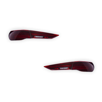 BMW 4-Series G22 / G23 / G26 (2020 - 2025) Sequential Red Full LED Tail Lights LH + RH