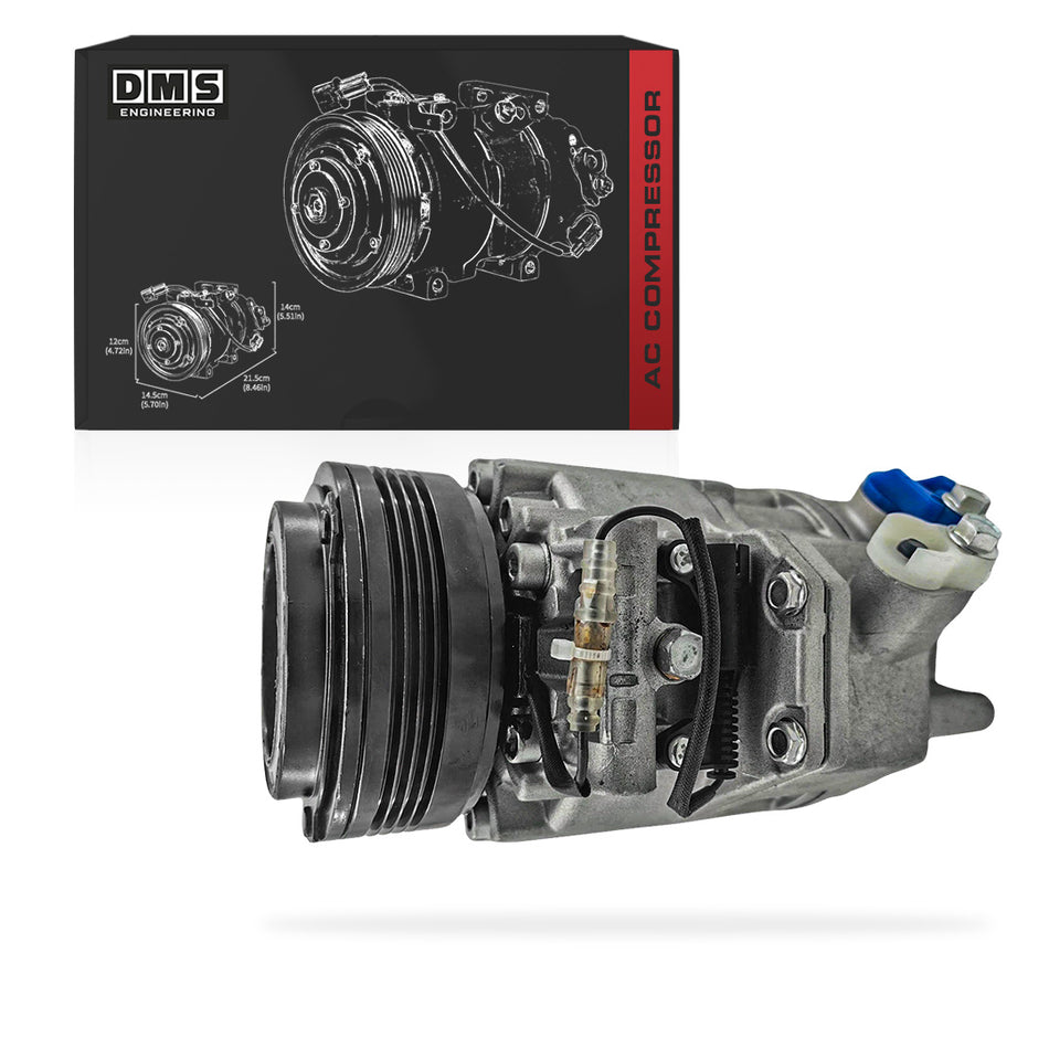 BMW X5 E53 (2000 - 2006) 3.0L AC Compressor + Clutch Assembly