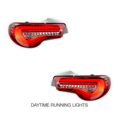 Toyota 86 / ZN6 1st Gen. (2012 - 2021) Valenti Sequential Full Red LED Tail Lights LH + RH
