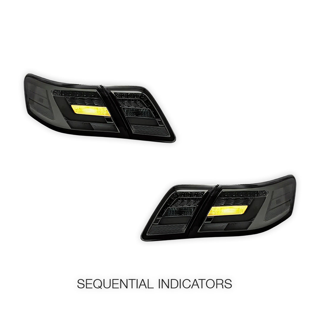 Toyota Camry XV40 (2006 - 2011) Smoked LED Tail Lights LH + RH