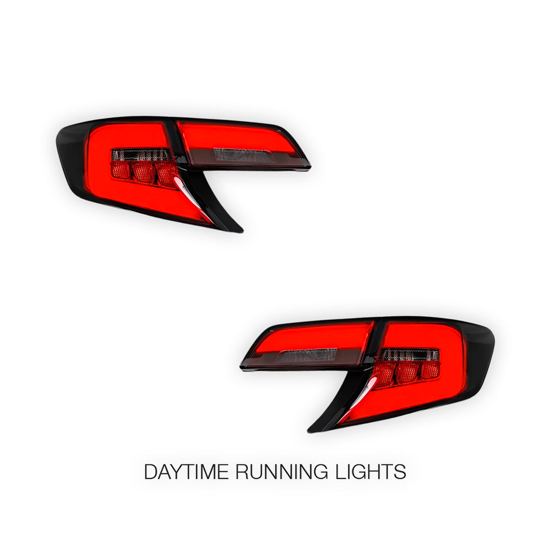 Toyota Camry XV50 (2012 - 2014) Sequential Smoked Full LED Tail Lights LH + RH