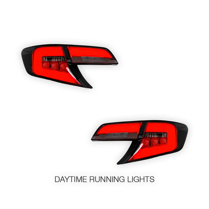 Toyota Camry XV50 (2012 - 2014) Sequential Smoked Full LED Tail Lights LH + RH