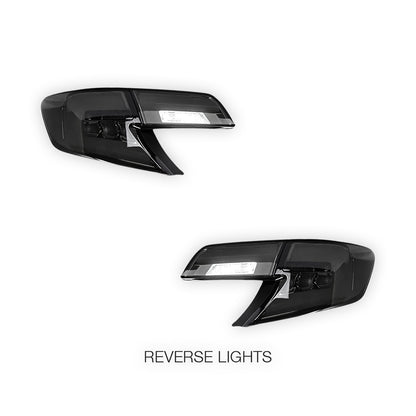 Toyota Camry XV50 (2012 - 2014) Sequential Smoked Full LED Tail Lights LH + RH