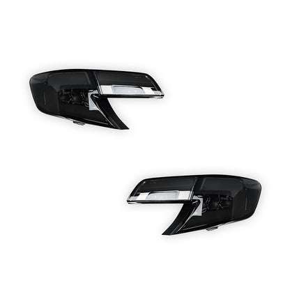 Toyota Camry XV50 (2012 - 2014) Sequential Smoked Full LED Tail Lights LH + RH