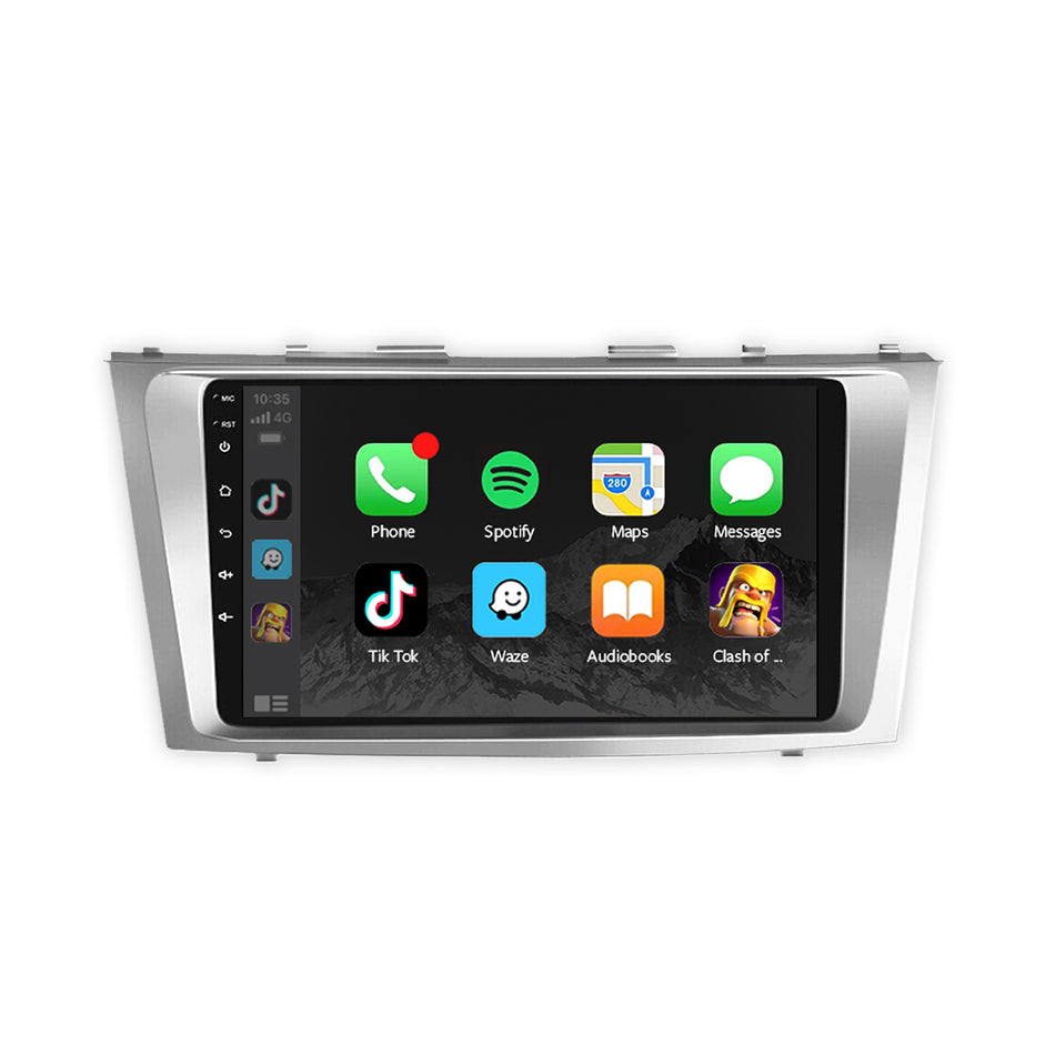 Toyota Camry XV40 (2006 - 2011) 9" Wireless Android 13 Head Unit for Apple CarPlay / Android Auto