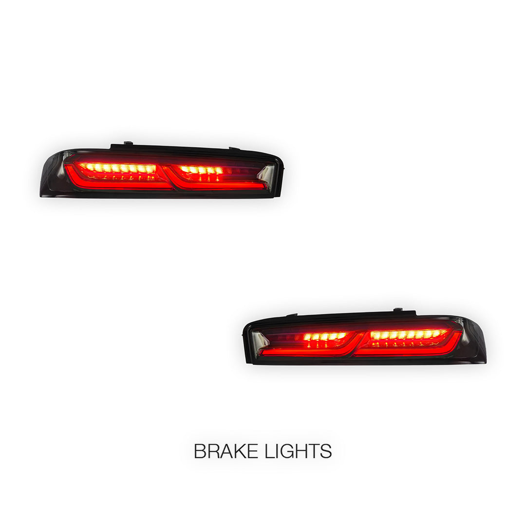 Chevrolet Camaro (2016 - 2018) Sequential Smoked LED Tail Lights LH + RH
