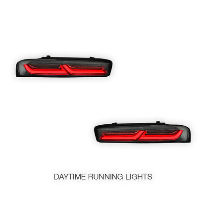 Chevrolet Camaro (2016 - 2018) Sequential Smoked LED Tail Lights LH + RH