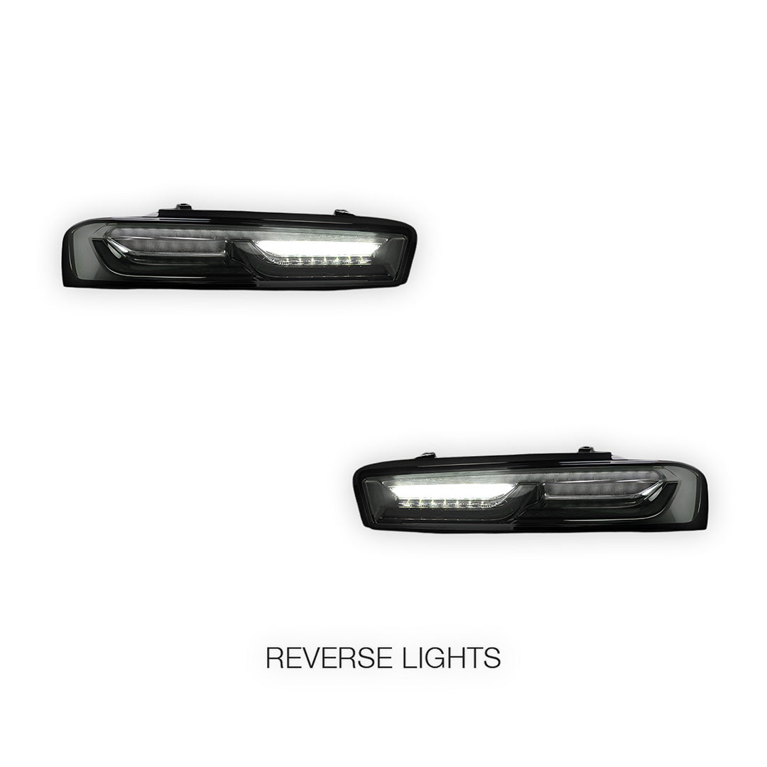 Chevrolet Camaro (2016 - 2018) Sequential Smoked LED Tail Lights LH + RH