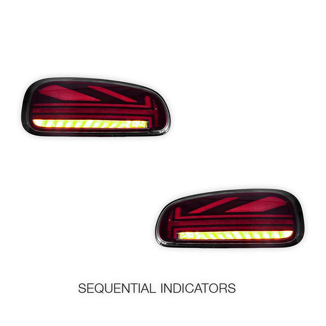 Mini Cooper Clubman F54 / F54N (2015 - 2023) Sequential Red LED Tail Lights LH + RH