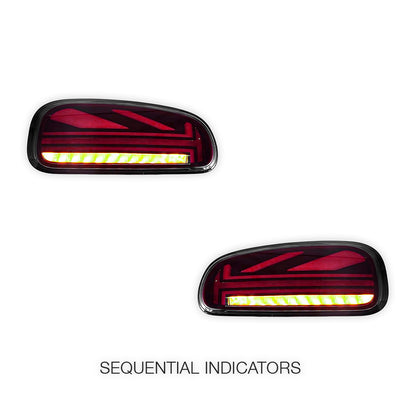 Mini Cooper Clubman F54 / F54N (2015 - 2023) Sequential Red LED Tail Lights LH + RH
