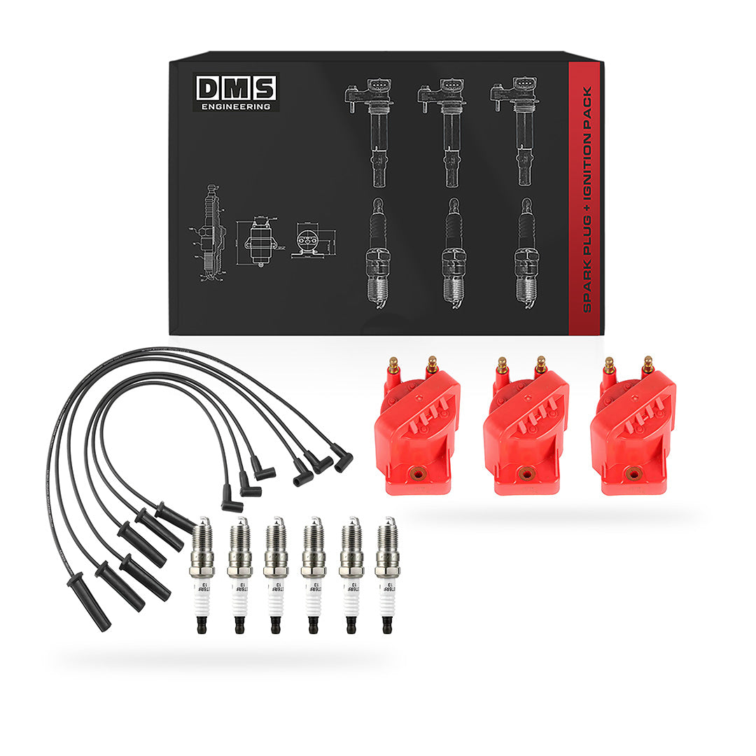 Holden Commodore VG / VN / VP / VR / VS / VT / VU / VX / VY (1990 - 2004) 3.8L Ignition Coils and Spark Plugs Complete Set