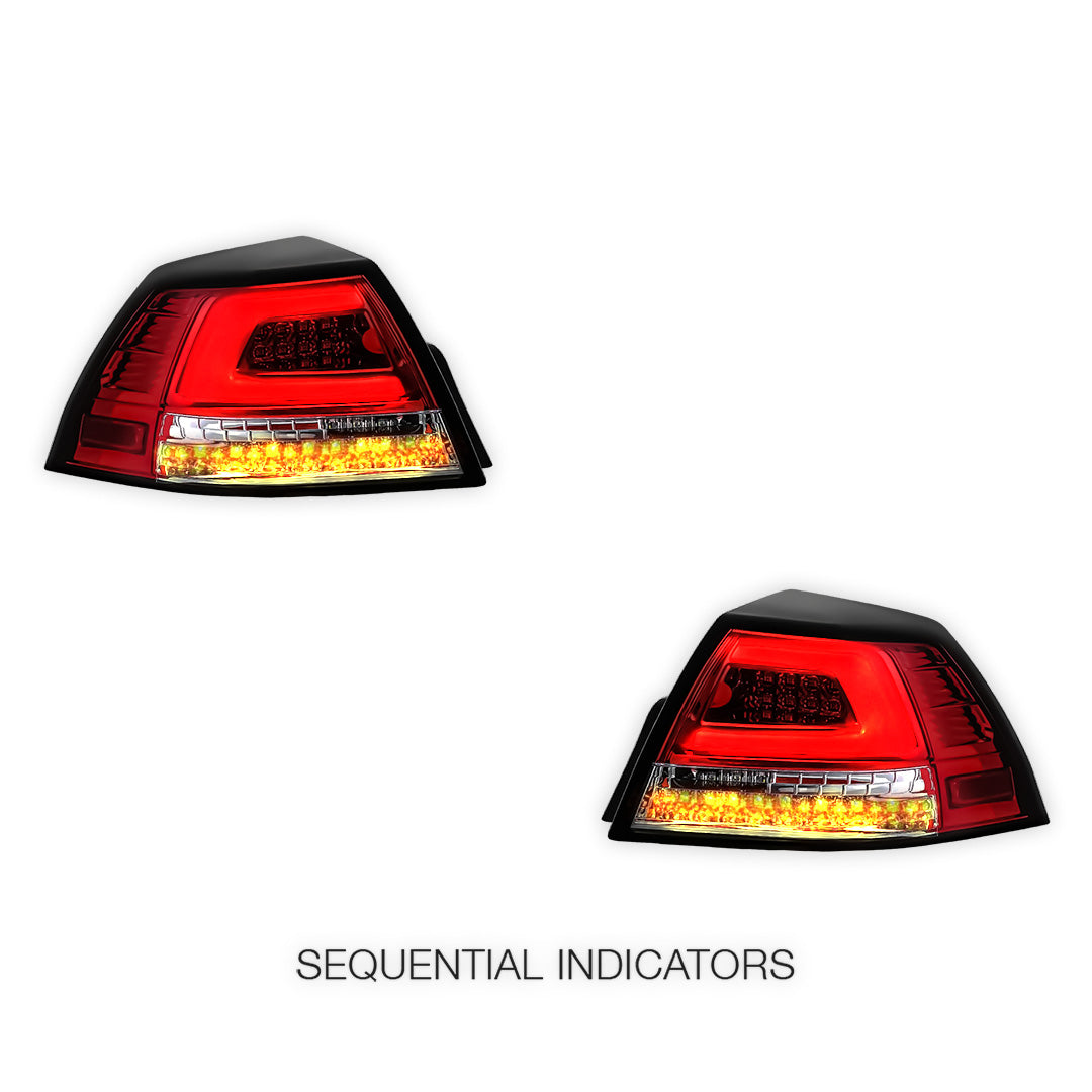 Holden Commodore VE (2006 - 2013) LED 3D Sequential Tail Lights LH + RH
