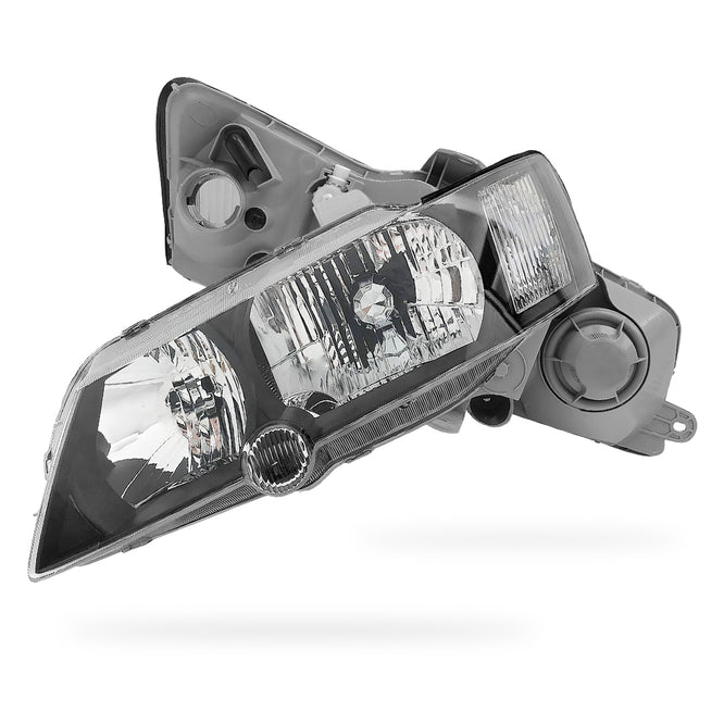 Holden Commodore VY (2002 - 2004) Black OEM Style Headlights LH + RH