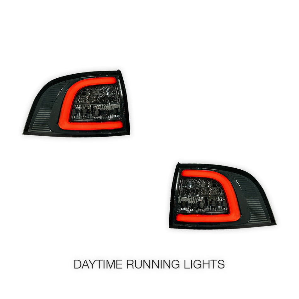 Holden Commodore VE / VF Wagon (2006 - 2015) Smoked Tail Lights LH + RH