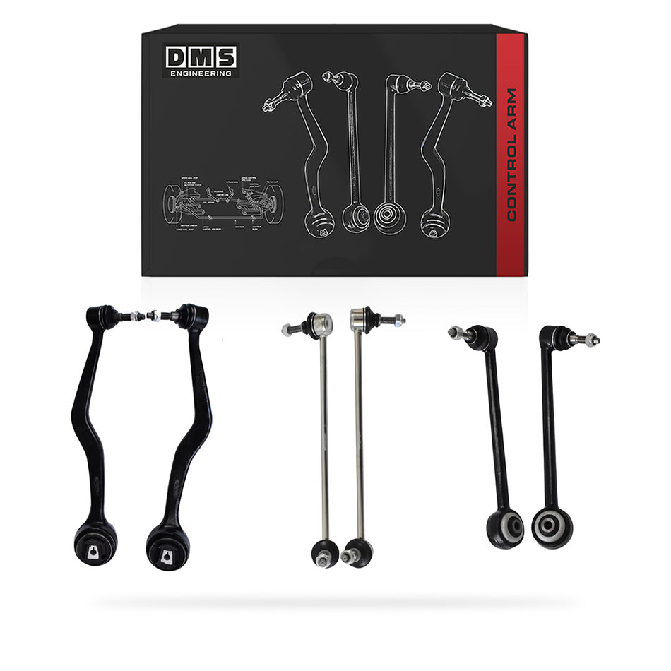 Holden Statesman WM (2006 - 2012) Front Lower Castor/Radius Control Arms + Sway Bar Links Complete Set