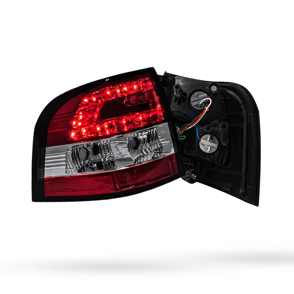 Holden Commodore VE UTE (2007 - 2013) Clear Red LED Tail Lights LH + RH