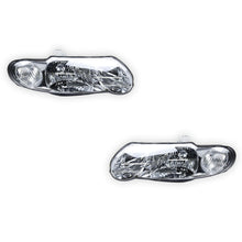 Holden Commodore VX VU (2000 - 2002) Chrome OEM Style Headlights LH + RH