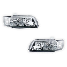 Holden Commodore VZ SV6 (2004 - 2007) Black OEM Style Headlights LH + RH