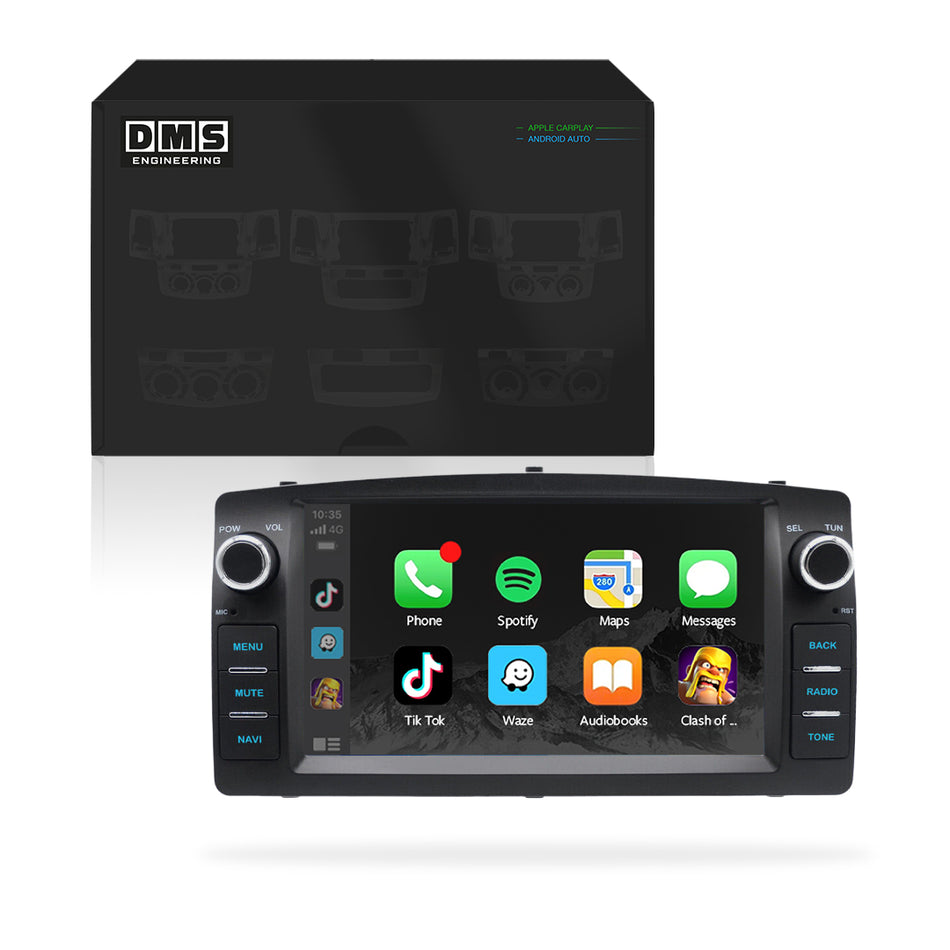 Toyota Corolla E120 (2001 - 2006) 7" Wireless Android 12 Head Unit for Apple CarPlay / Android Auto