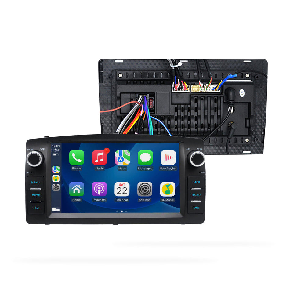 Toyota Corolla E120 (2001 - 2006) 7" Wireless Android 12 Head Unit for Apple CarPlay / Android Auto