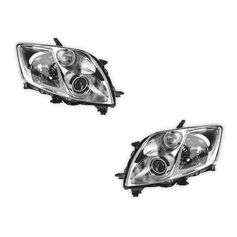 Toyota Corolla E150 / ZRE152 Series 1 Hatchback (2007 - 2009) Non HID Headlights LH + RH