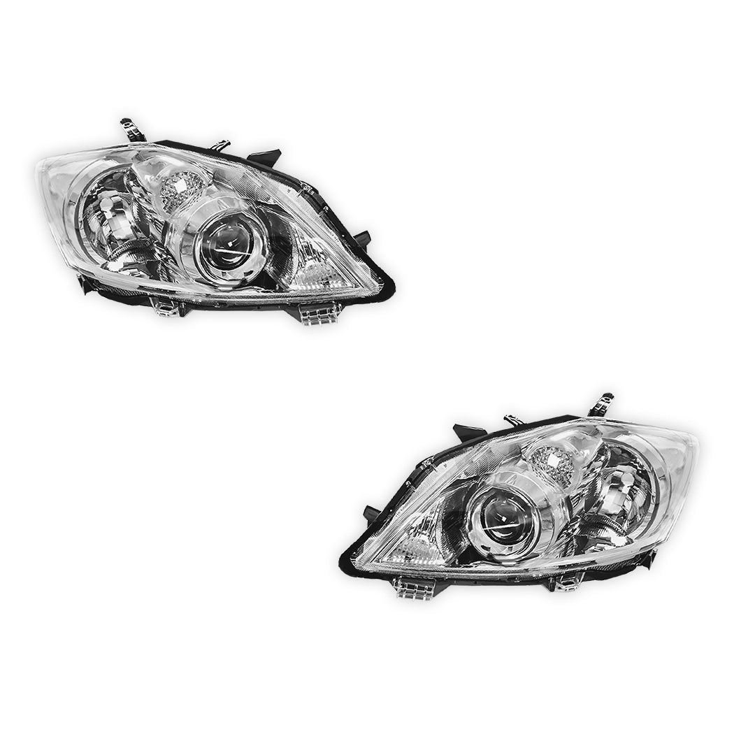 Toyota Corolla E150 / ZRE152 Series 2 Hatchback (2009 - 2012) Non HID OEM Style Headlights LH + RH