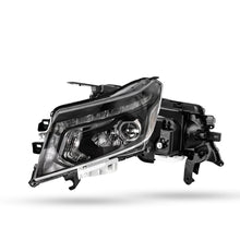 Nissan Navara D23 NP300 (2015 - 2021) Black LED OEM Style Headlights LH + RH
