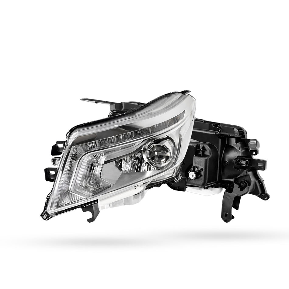 Nissan Navara D23 NP300 (2015 - 2021) Chrome LED Headlights LH + RH