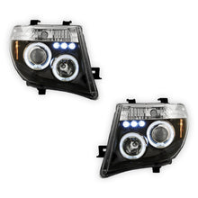 Nissan Navara D40 (2005 - 2010) Halo Angel Eyes Headlights LH + RH