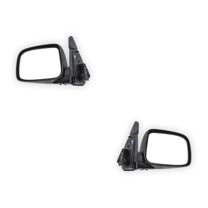 Isuzu D-Max RA / RC (2006 - 2012) No Indicator Electric Door Mirrors (Black)