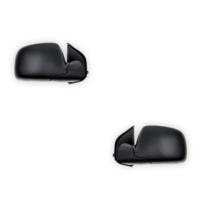 Isuzu D-Max RA / RC (2006 - 2012) No Indicator Electric Door Mirrors (Black)