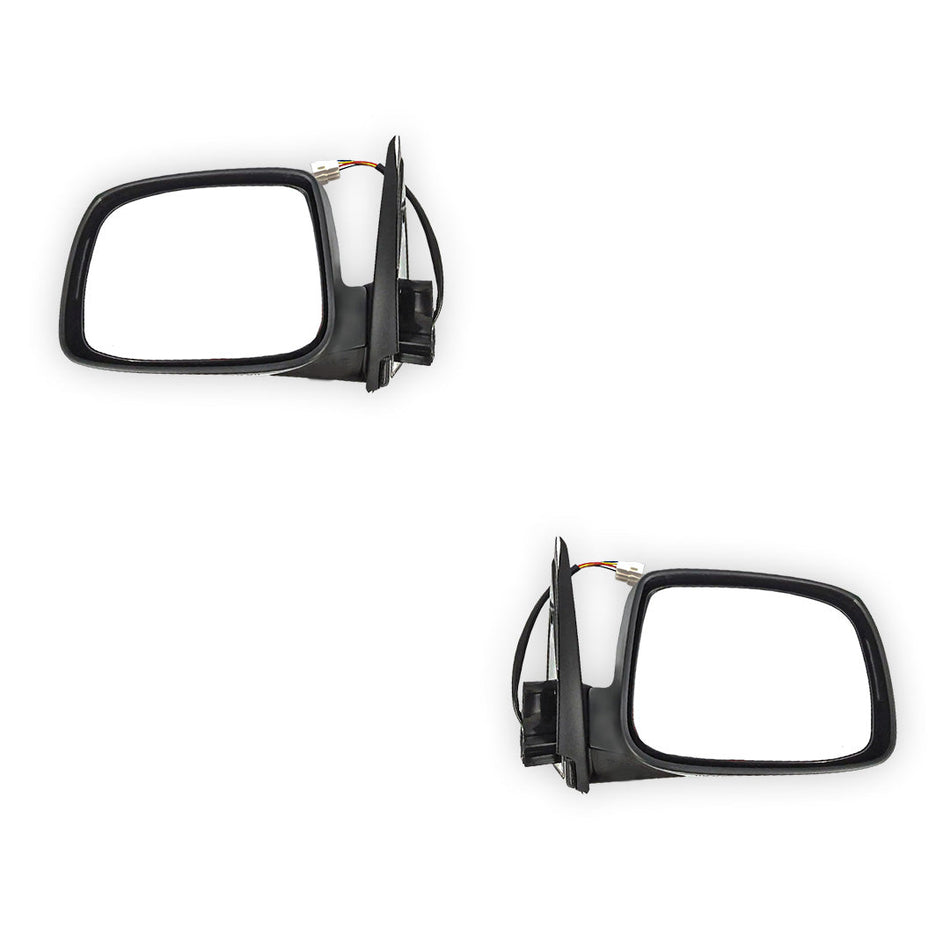 Isuzu D-Max RA / RC (2006 - 2012) Electric Door Mirrors (Black)