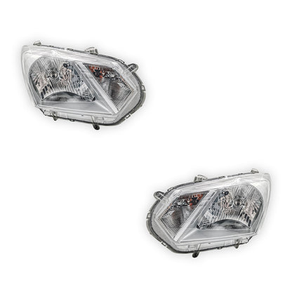 Isuzu D-Max RT (2016 - 2020) Halogen Non-Projector Headlights LH + RH