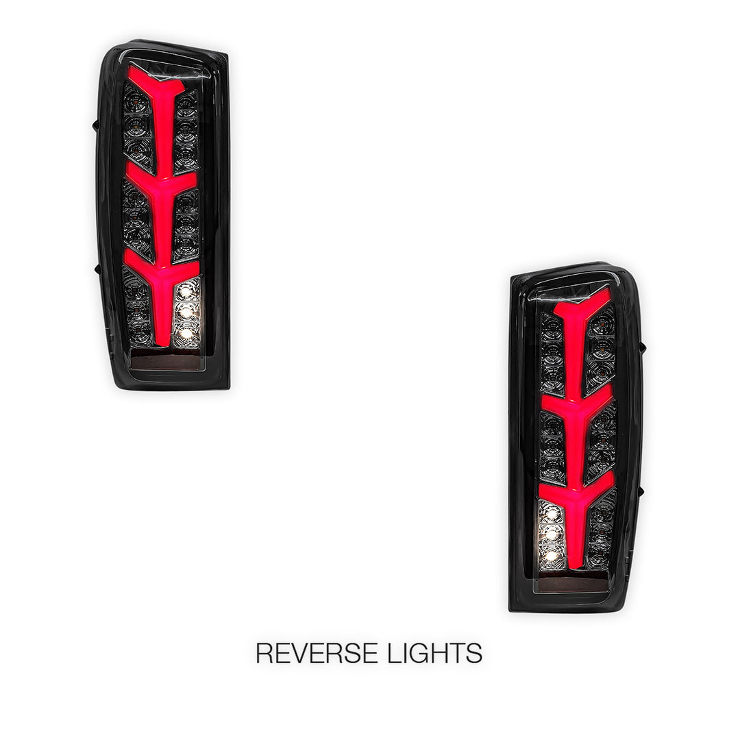 Isuzu D-Max RG (2020 - 2024) Sequential Smoked Avant Full LED Tail Lights LH + RH