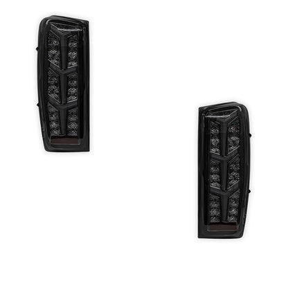 Isuzu D-Max RG (2020 - 2024) Sequential Smoked Avant Full LED Tail Lights LH + RH