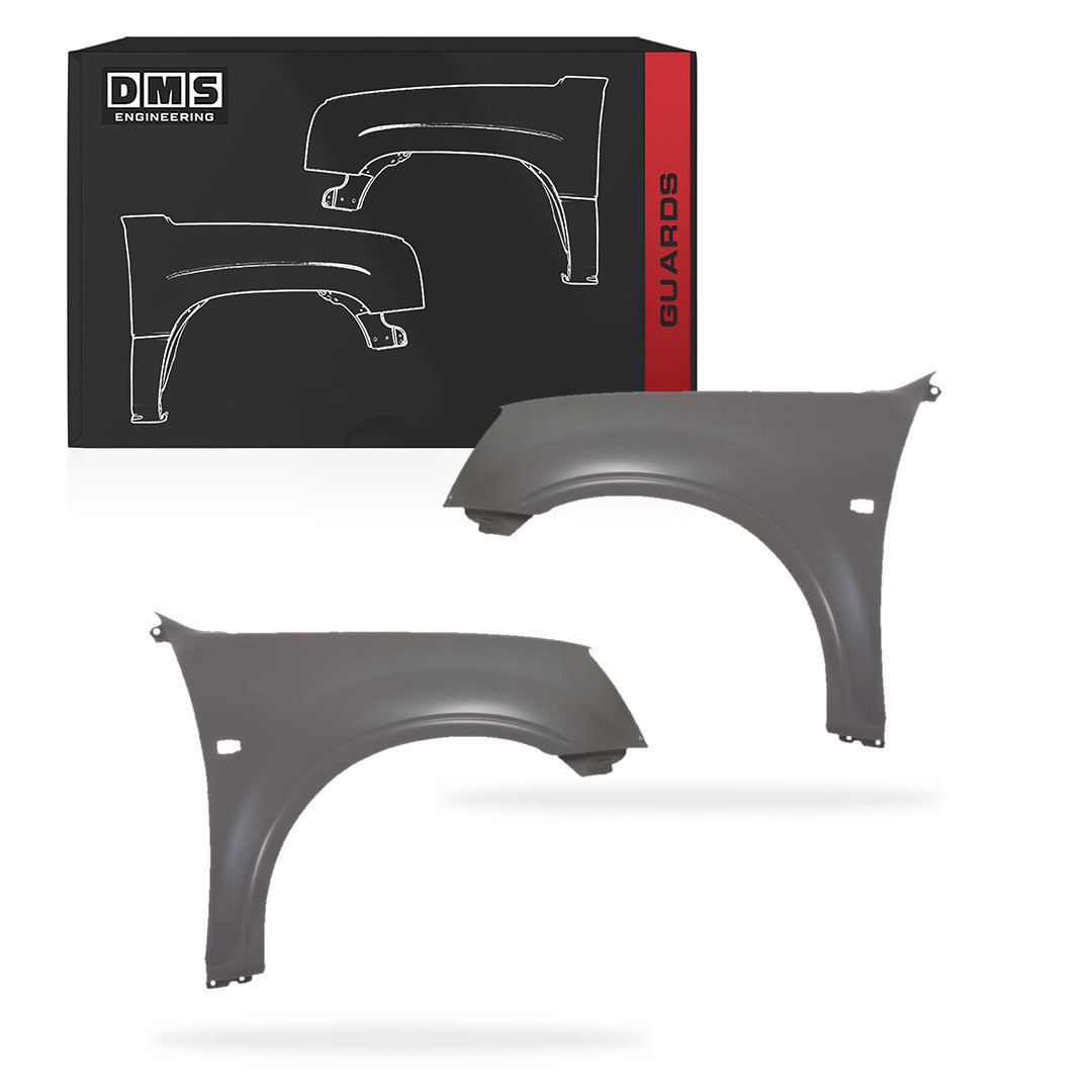 Holden Rodeo RA (2003 - 2008) Guards With Flasher Hole Without Flare Holes LH + RH