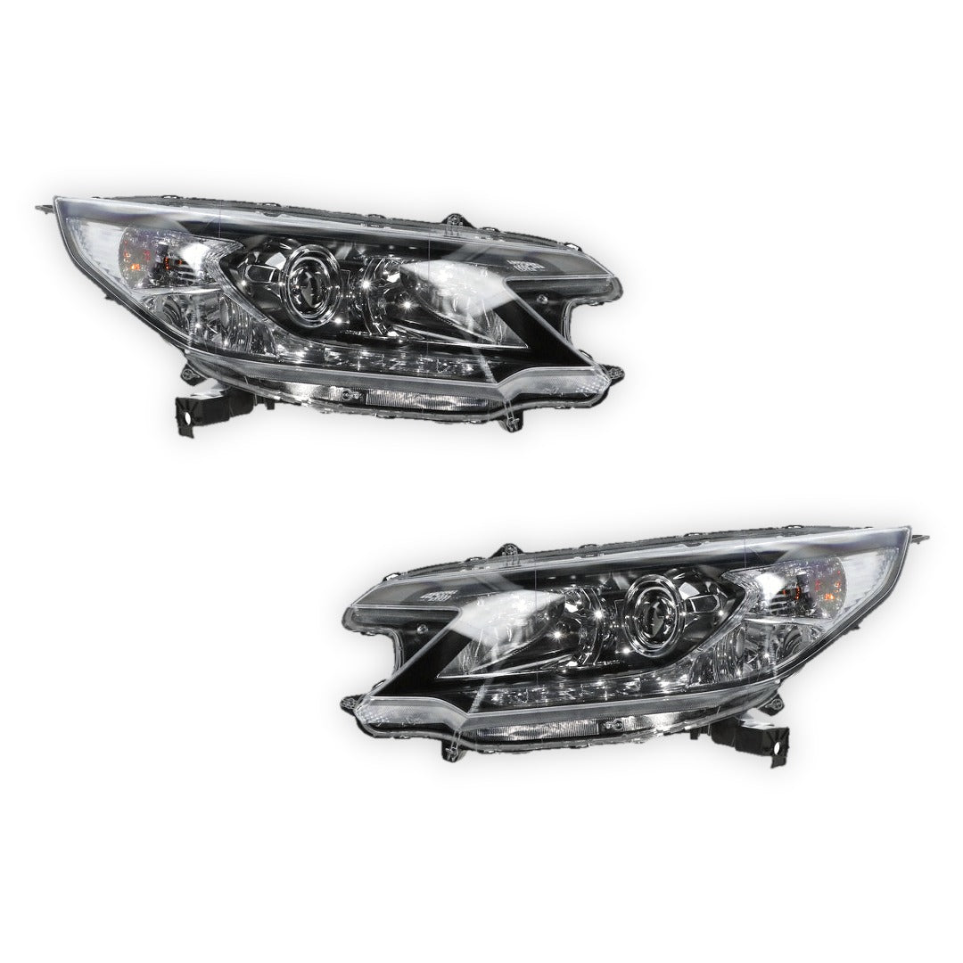 Honda CR-V RM (2012 - 2014) Non-Xenon Headlights LH + RH