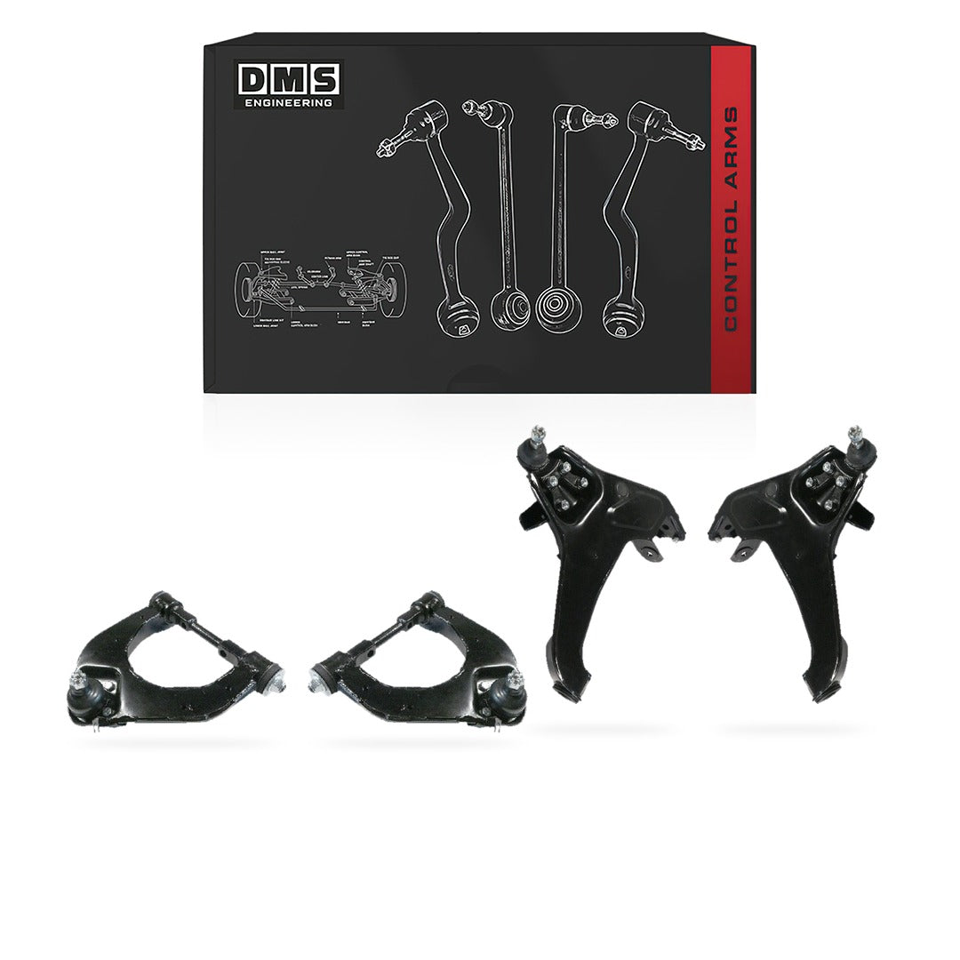 Hyundai Terracan HP (2001 - 2006) Front Upper and Lower Control Arms LH + RH