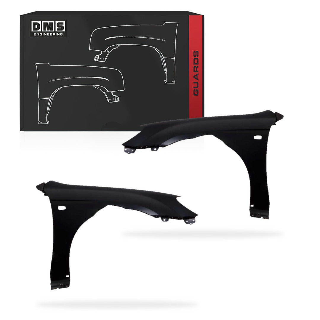 Kia Cerato LD (2004 - 2008) Guards With Mould Holes LH + RH