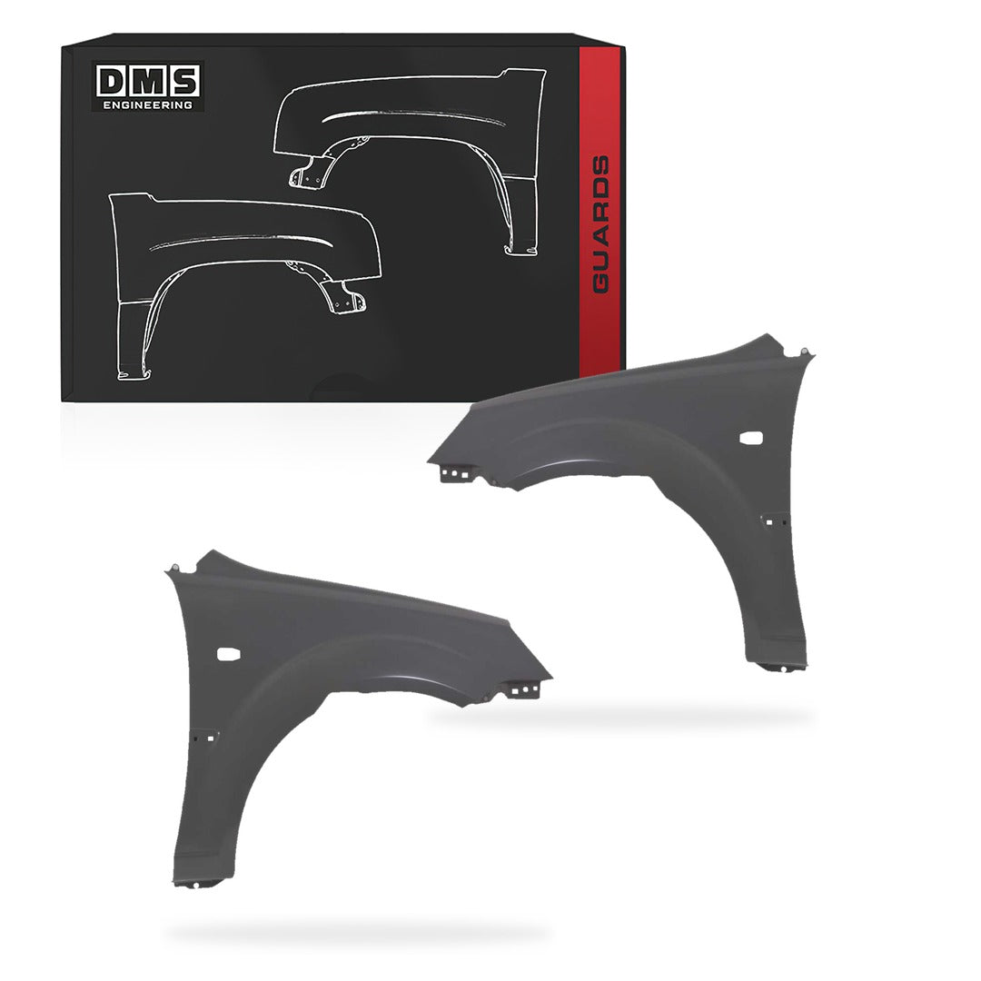 Kia Rio JB (2005 - 2011) Guards With Flasher Hole LH + RH