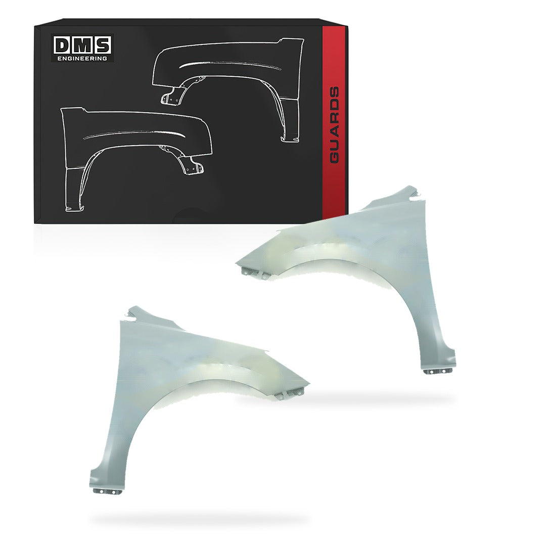 Kia Rio YB (2017 - 2020) Guards Without Flasher Hole LH + RH