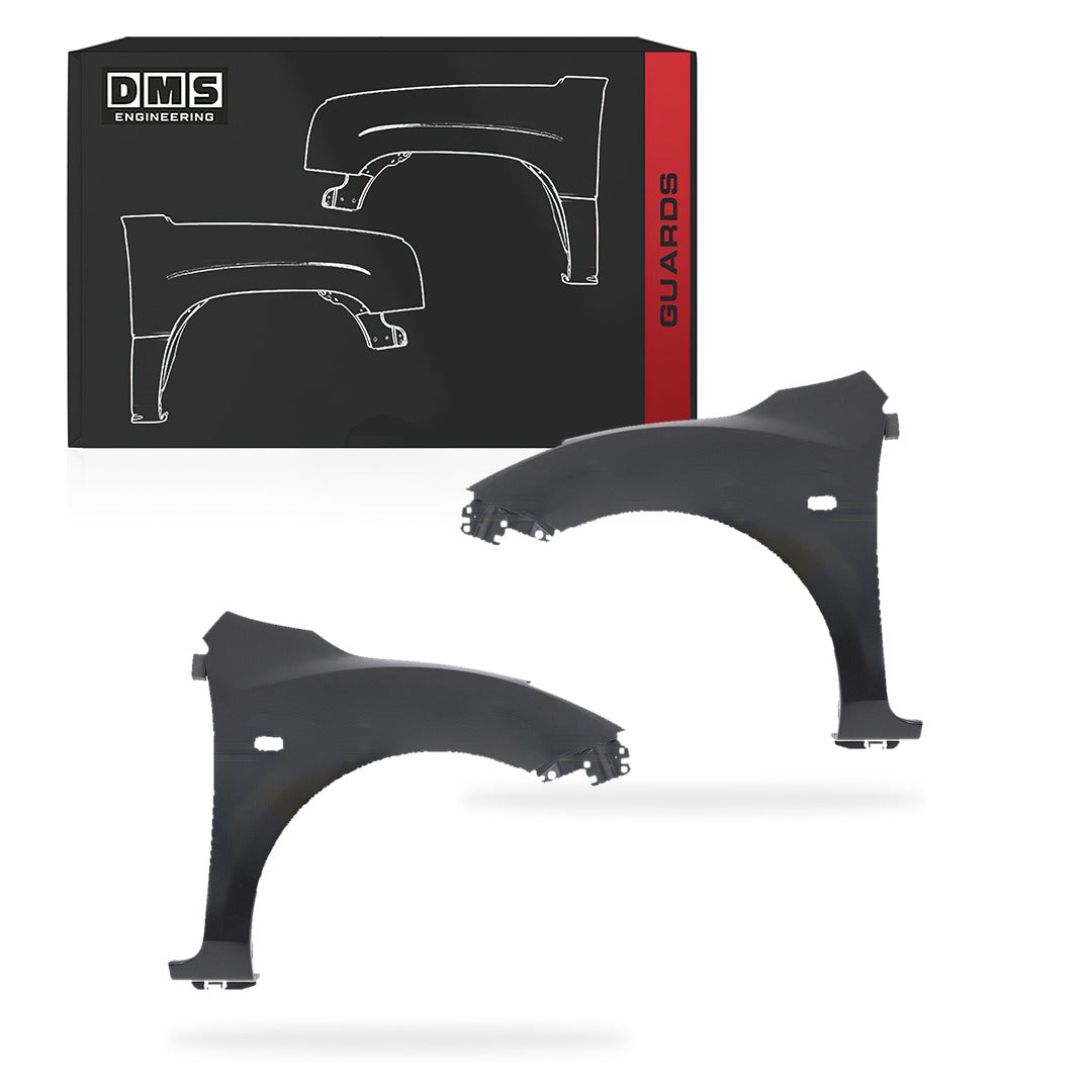 Mazda 3 BL (2009 - 2013) Guards With Flasher Hole Without Skirt Hole LH + RH