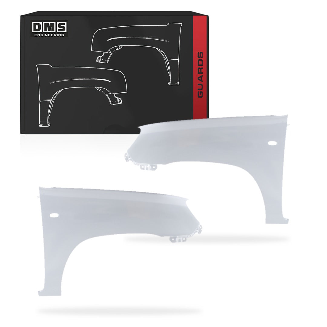 Mazda BT-50 UN (2006 - 2011) Guards Without Flare Holes LH + RH