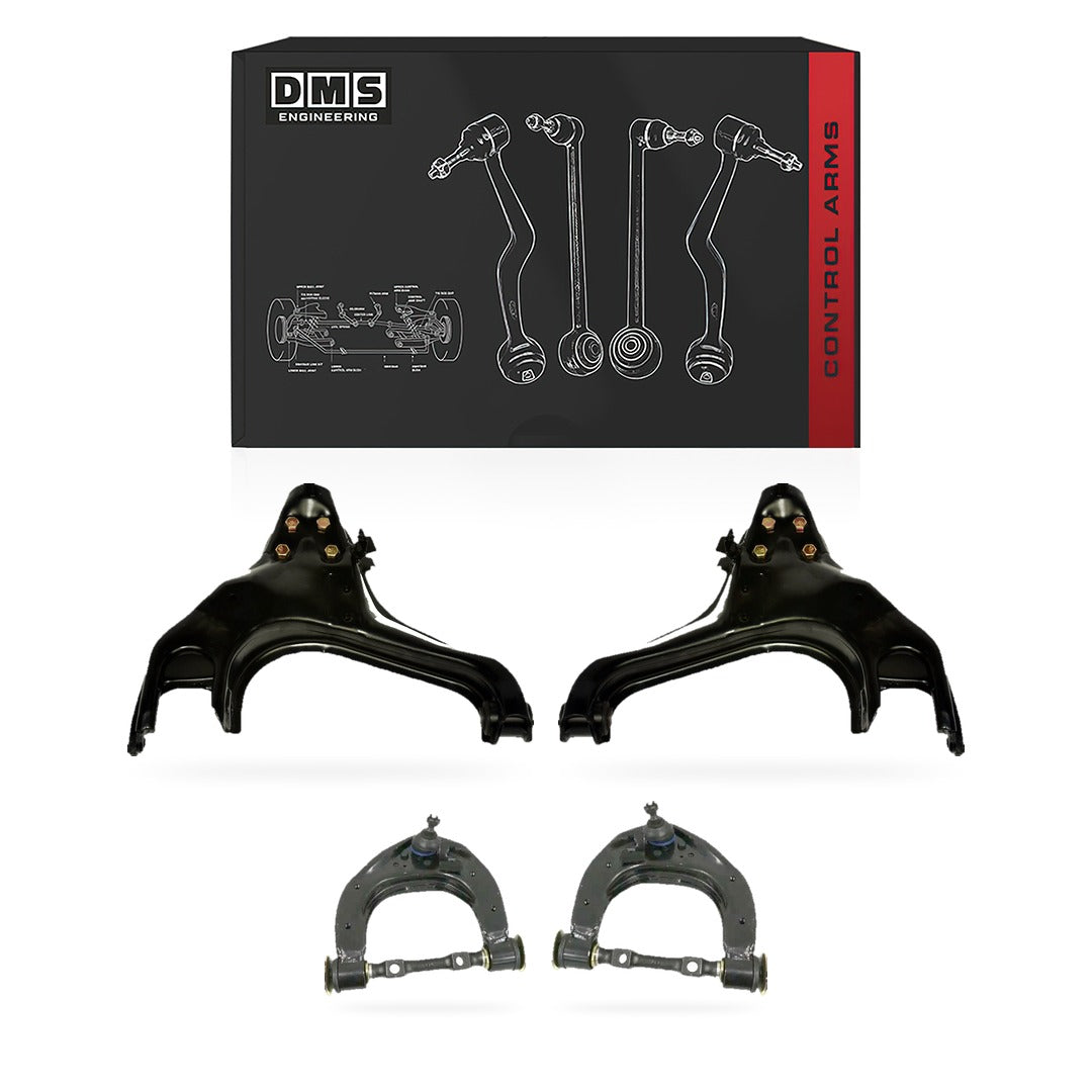 Mitsubishi Challenger PA (1998 - 2006) Front Upper and Lower Control Arms LH + RH