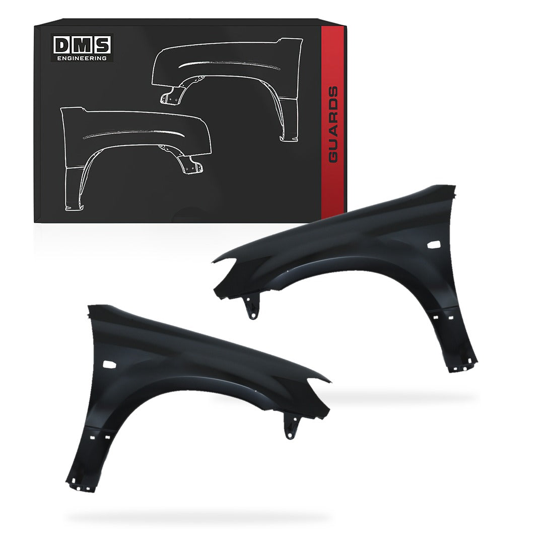 Mitsubishi Outlander ZE / ZF (2003 - 2006) Guards With Antenna Hole (RH) LH + RH