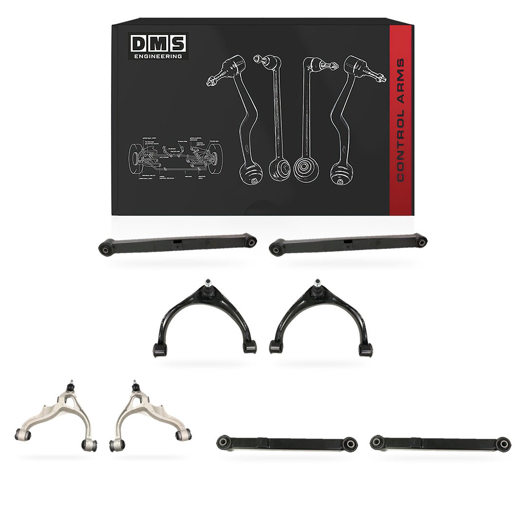 RAM 1500 DS (2017 - 2023) Front and Rear Upper and Lower Control Arms LH + RH