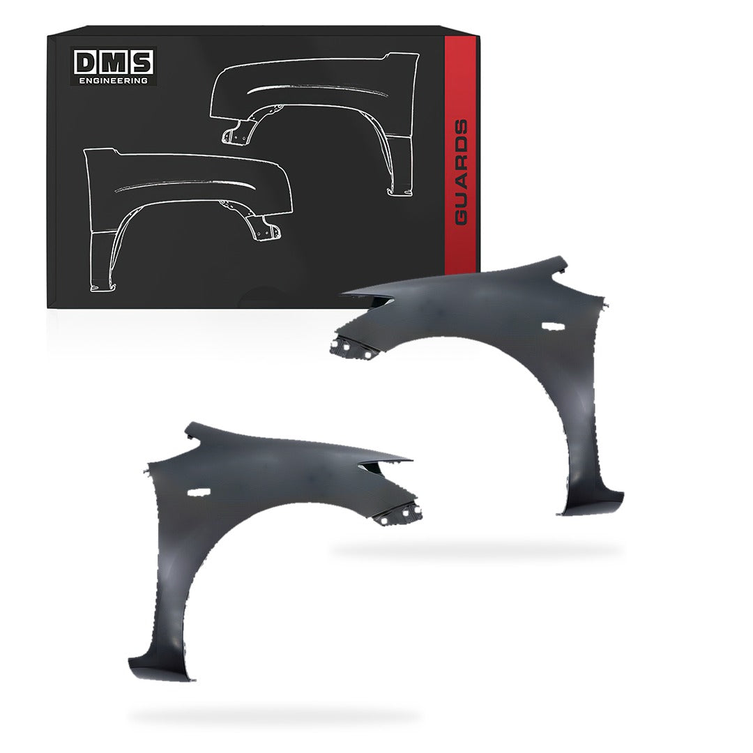 Toyota Corolla E150 (2007 - 2009) Guards Without Spoiler Holes LH + RH